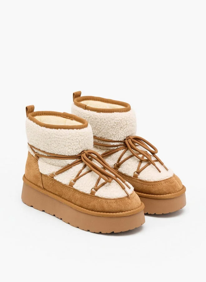 Celeste Women Lace-Up Ankle Boots